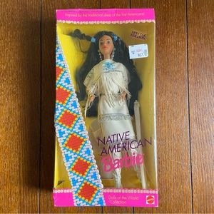 Native American Barbie Special Edition Dolls Of The World Collection 1992 NIB